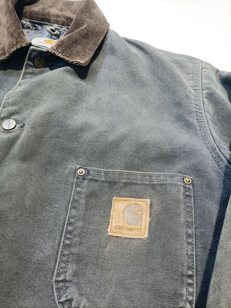 Carhartt Wip Vintage Jacket - Carhartt Michigan Coat - Giacca Pesante Uomo (L/XL)