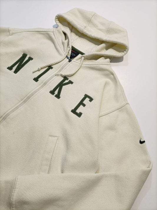 Nike Vintage Hoodie - Nike Big Logo - Felpa Nike con Cappuccio Donna (S)