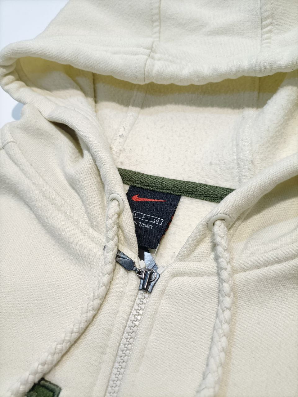 Nike Vintage Hoodie - Nike Big Logo - Felpa Nike con Cappuccio Donna (S)