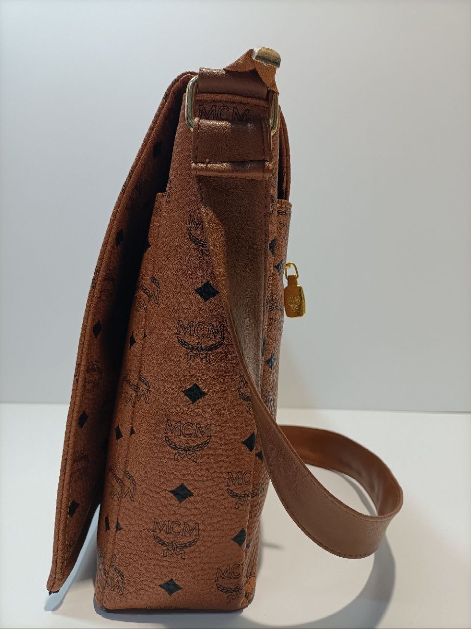 MCM Borsa a Tracolla Cartella Donna Vintage
