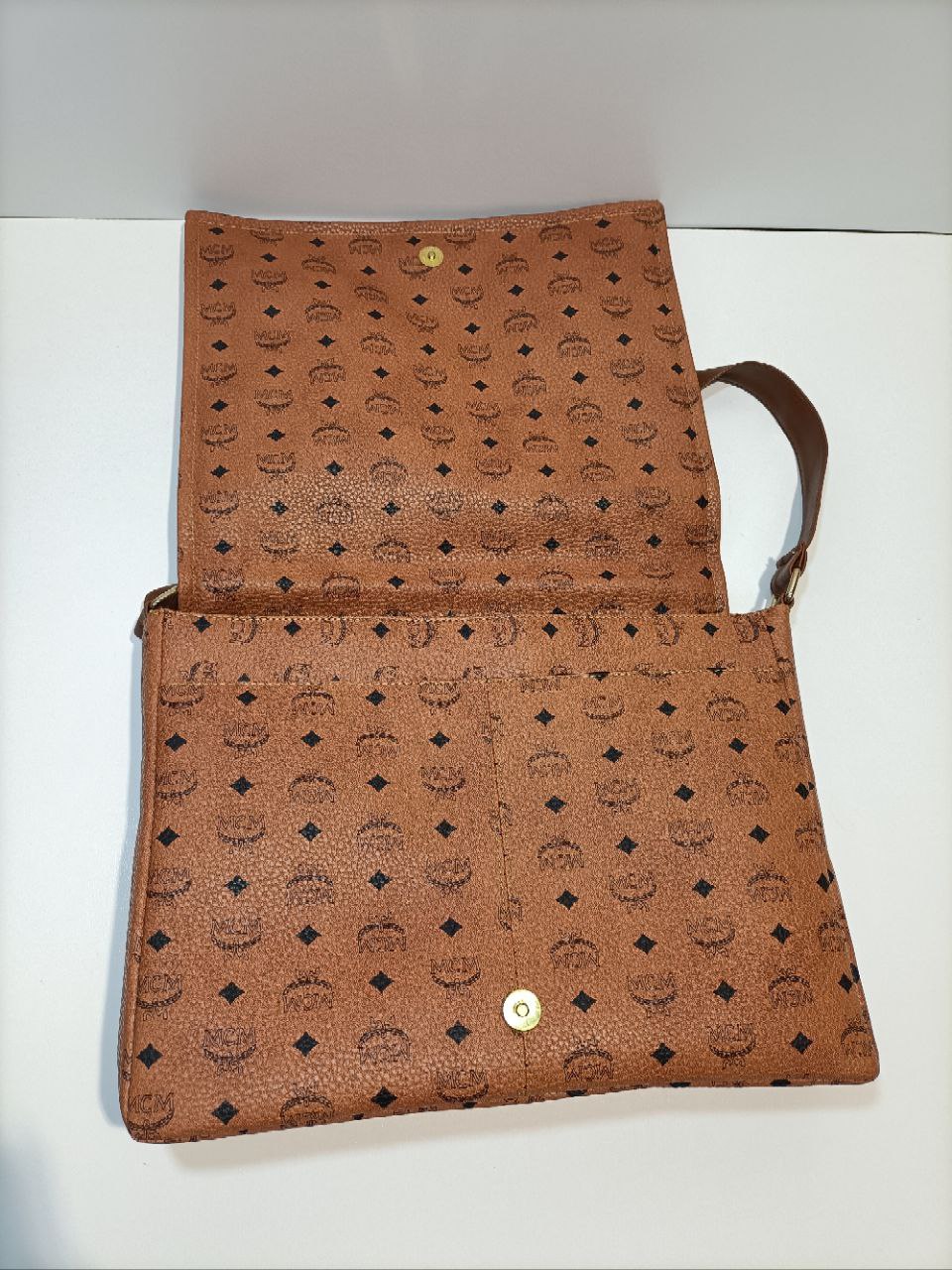 MCM Borsa a Tracolla Cartella Donna Vintage