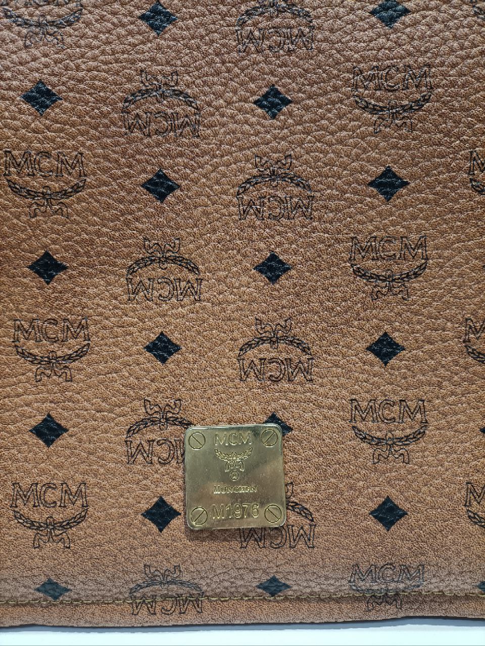 MCM Borsa a Tracolla Cartella Donna Vintage