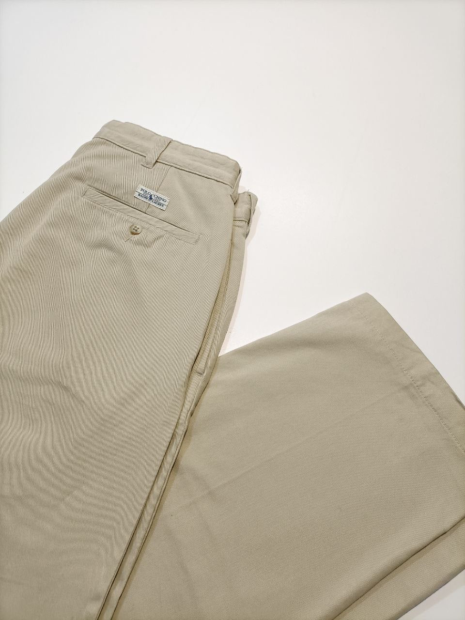 Ralph Lauren Pantalone Uomo Taglio Dritto Over Size Vintage (48 IT)