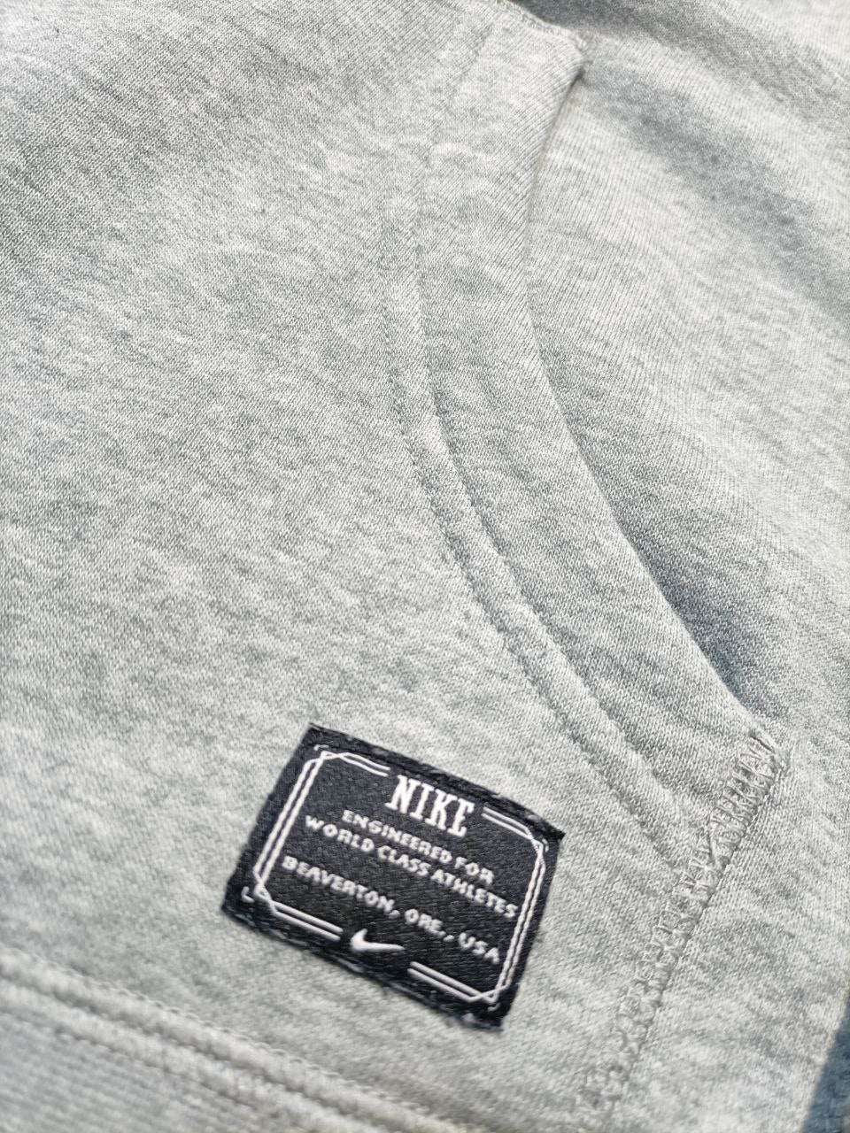 Nike Felpa Con Zip e Cappuccio Big Logo Hoodie Vintage Uomo Donna (M/L)