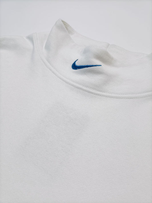 Nike Felpa Collo Alto Hoodie Uomo Donna (L)