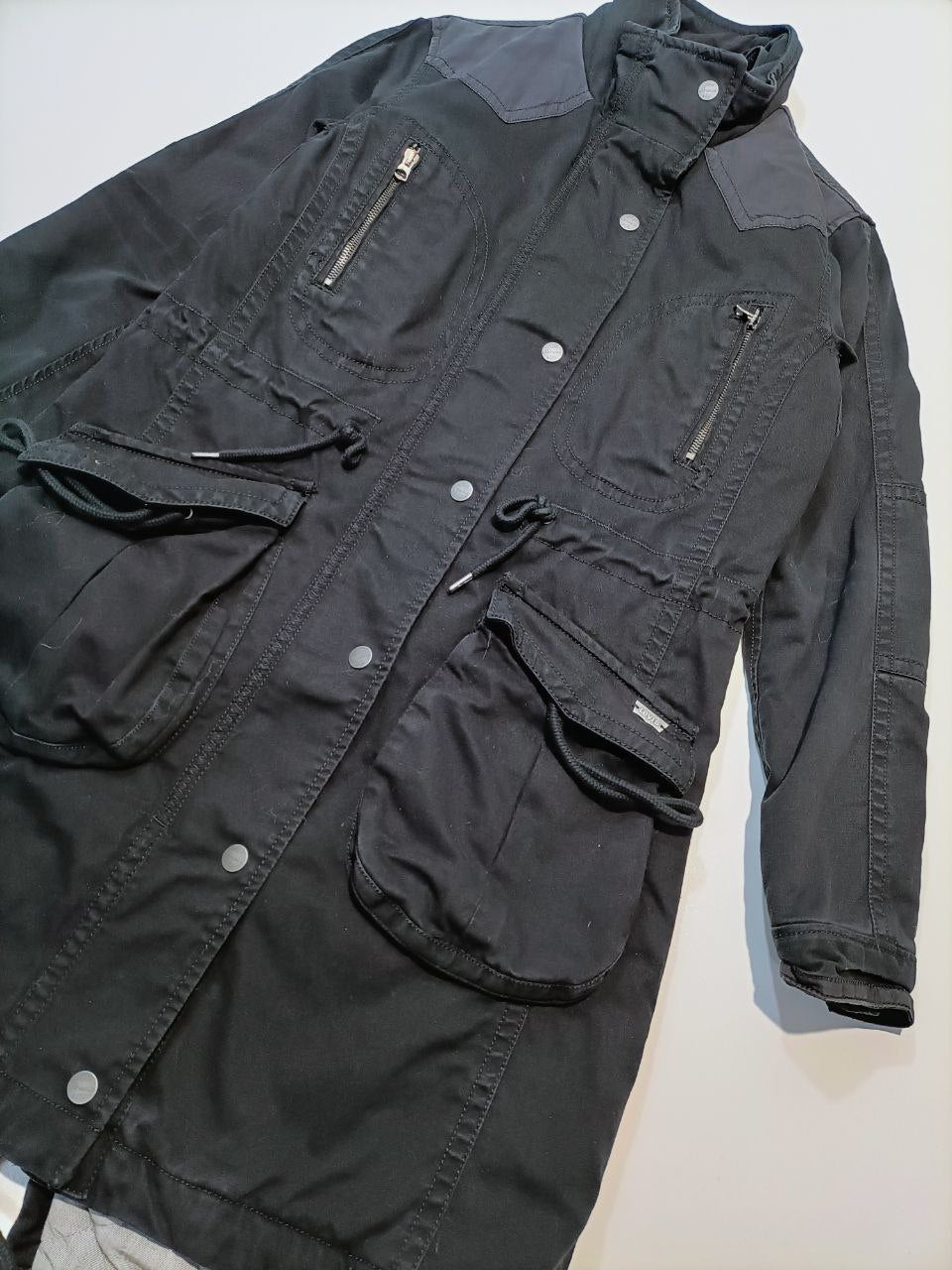 Levis Giacca Lunga Jacket Donna Vintage (XS)