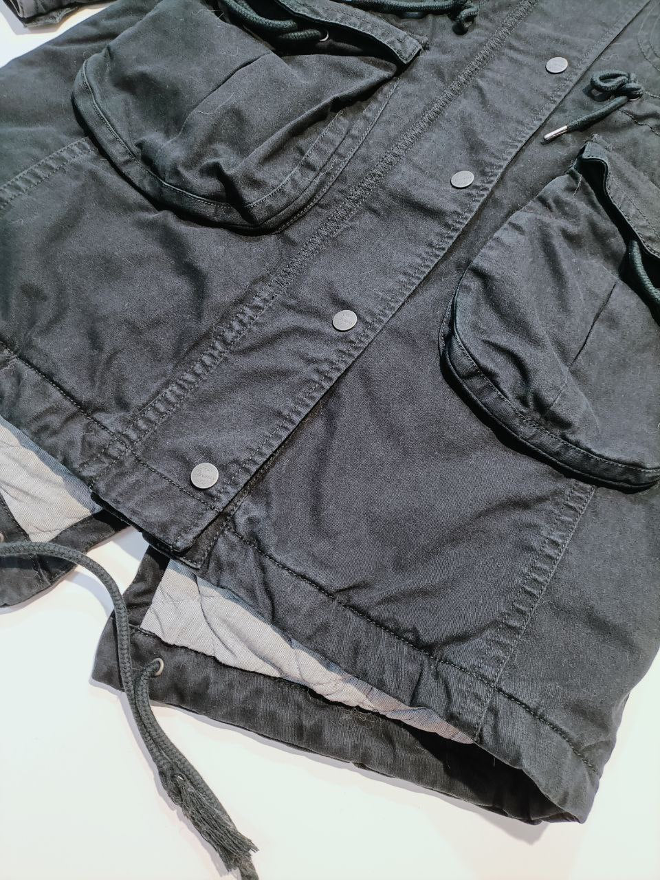 Levis Giacca Lunga Jacket Donna Vintage (XS)
