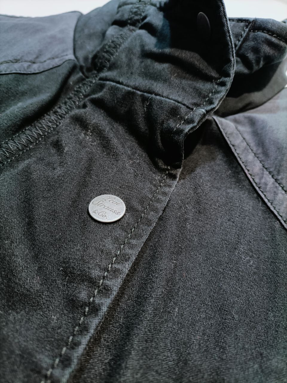 Levis Giacca Lunga Jacket Donna Vintage (XS)