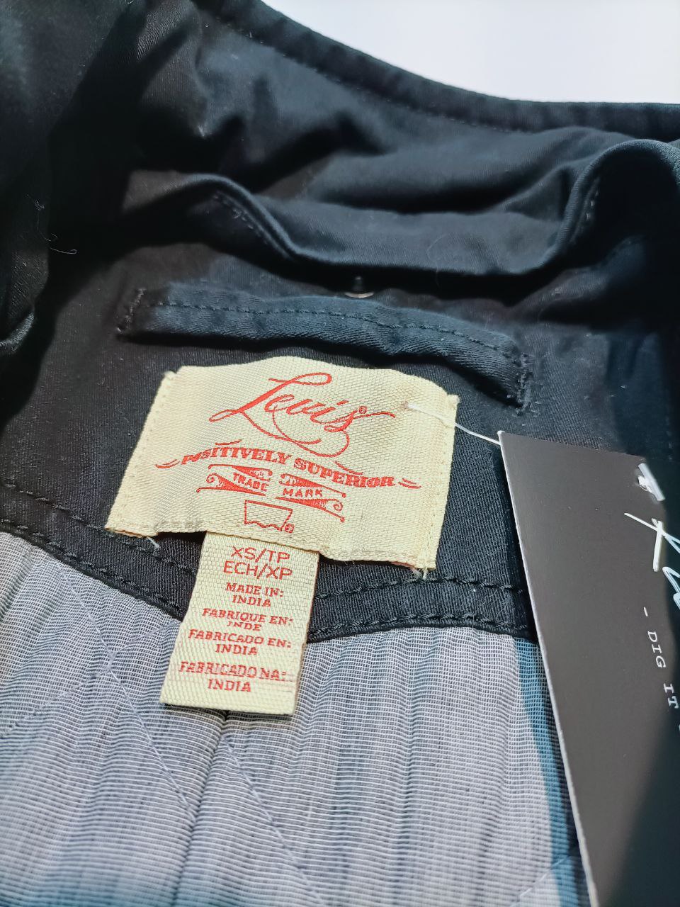 Levis Giacca Lunga Jacket Donna Vintage (XS)