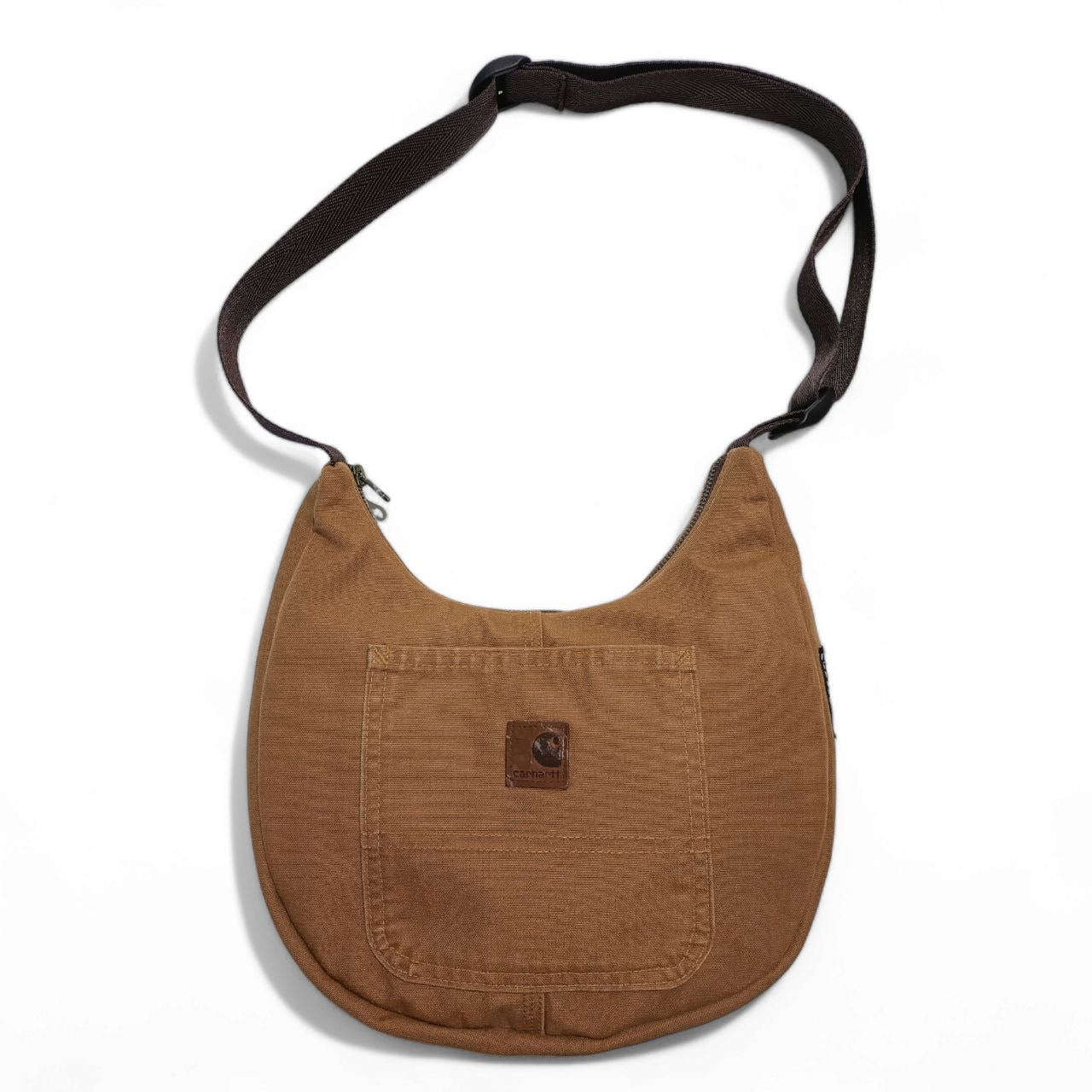 Only For Visionary People Borsa a Tracolla con Tasca Avanti Rework Carhartt Denim Bag
