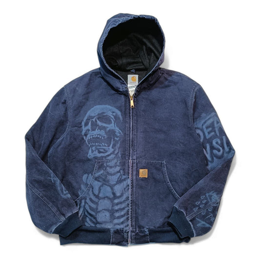 Only For Visionary People Giacca Work Carhartt Denim Custom Uomo (L)