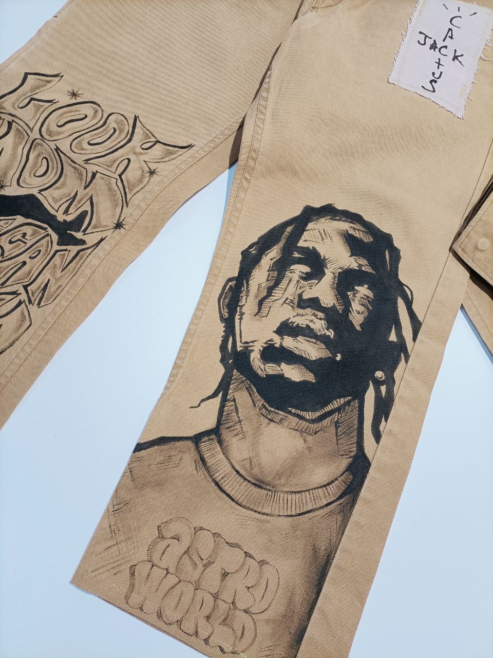 Only For Visionary People Completo Denim Custom Travis Scott Uomo (M/L)