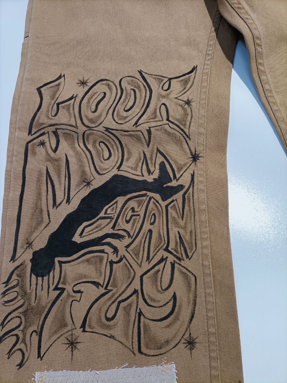 Only For Visionary People Completo Denim Custom Travis Scott Uomo (M/L)