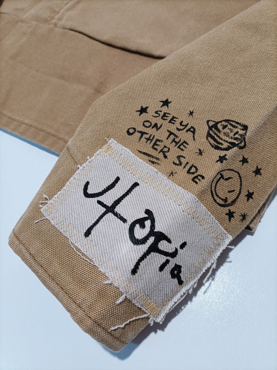 Only For Visionary People Completo Denim Custom Travis Scott Uomo (M/L)
