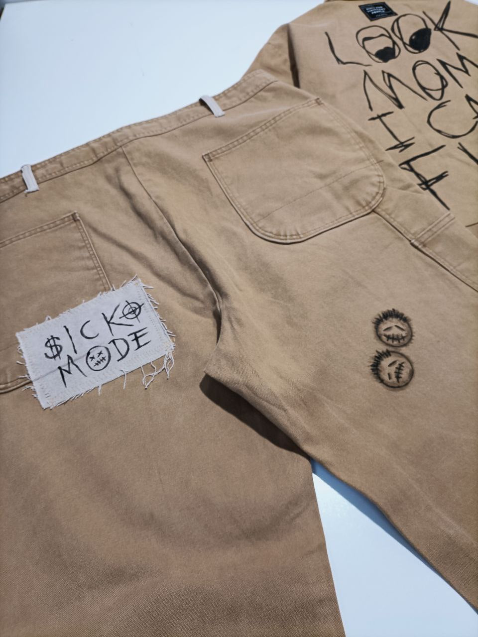 Only For Visionary People Completo Denim Custom Travis Scott Uomo (M/L)