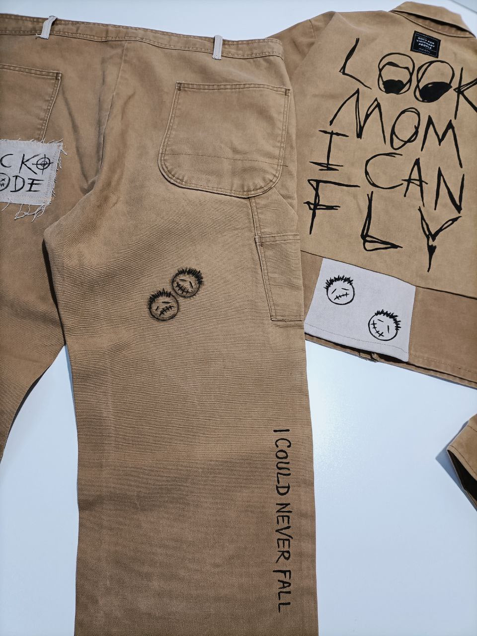 Only For Visionary People Completo Denim Custom Travis Scott Uomo (M/L)
