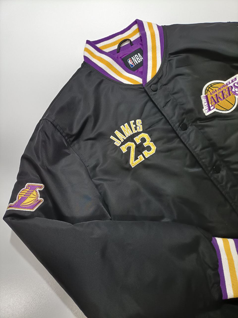 NBA Lakers Jacket 23 James Uomo Donna (M/L)