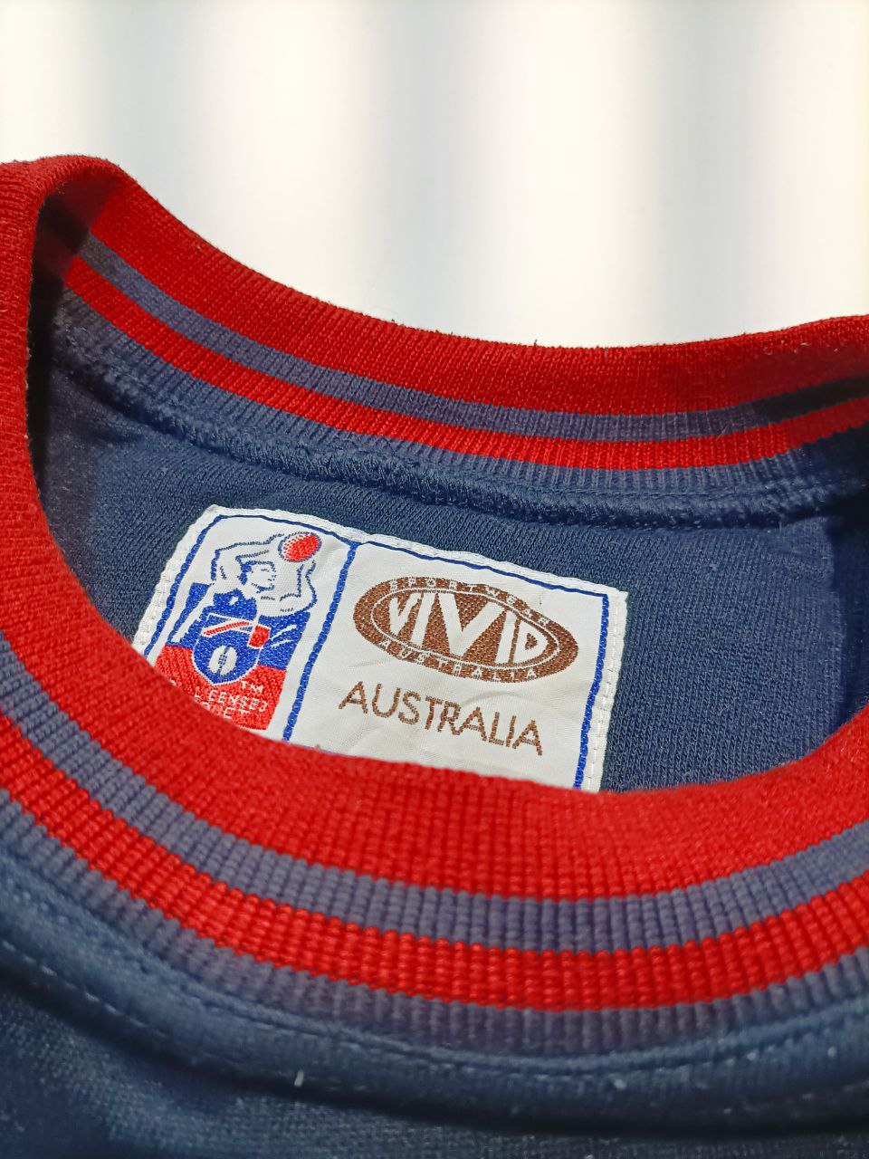 Felpa Girocollo Adelaide Crows USA Vintage Uomo (L)