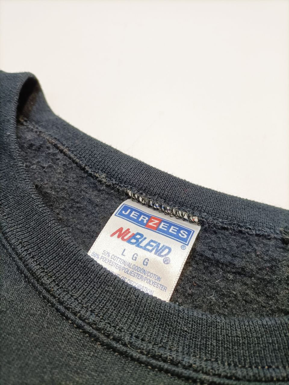 Felpa Girocollo USA Vintage Hoodie Longwood Lancers Uomo (L)