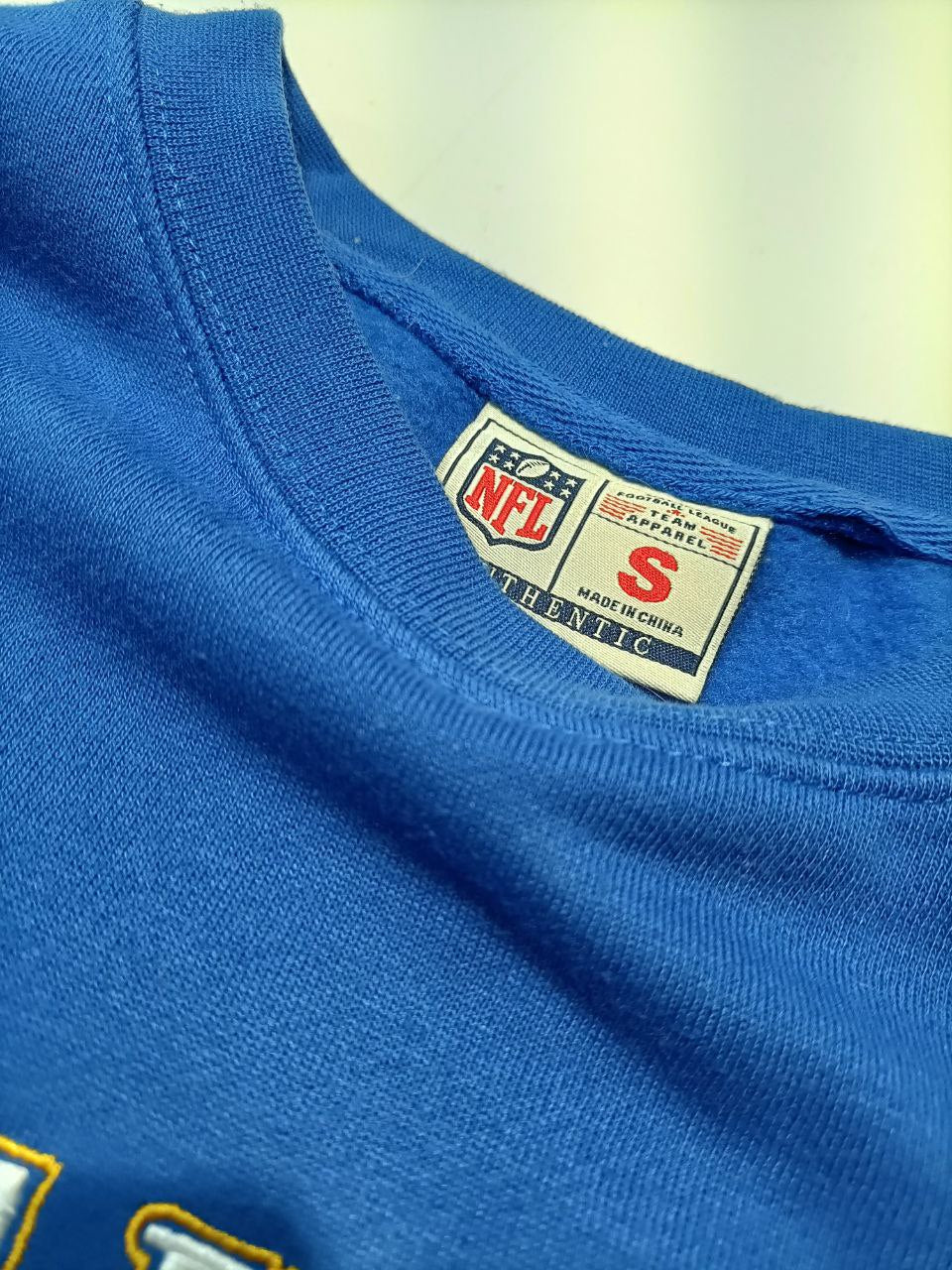 NFL Felpa Girocollo Los Angeles Charger USA Vintage Uomo (S)