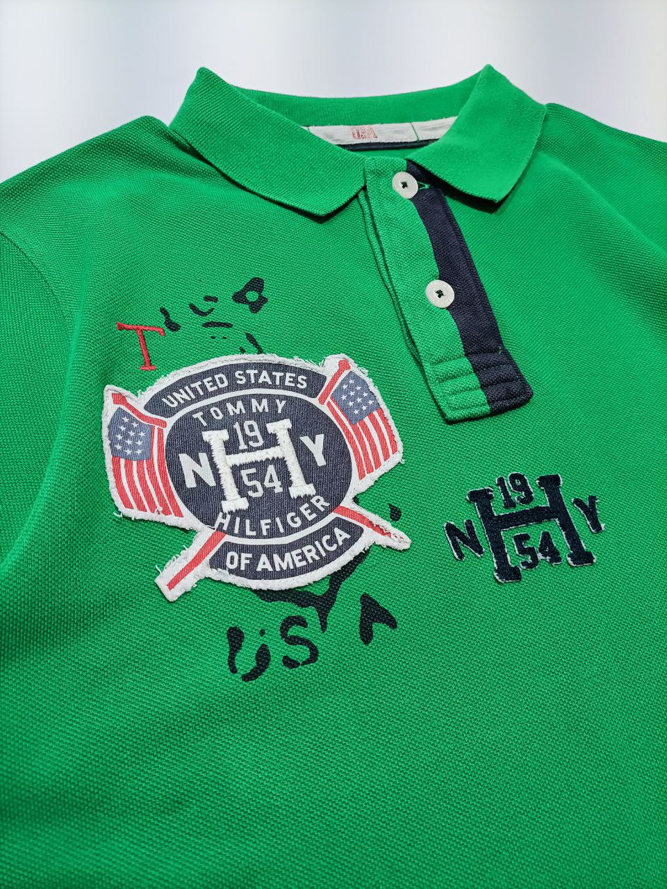 Tommy Hilfiger Polo USA Uomo (M)