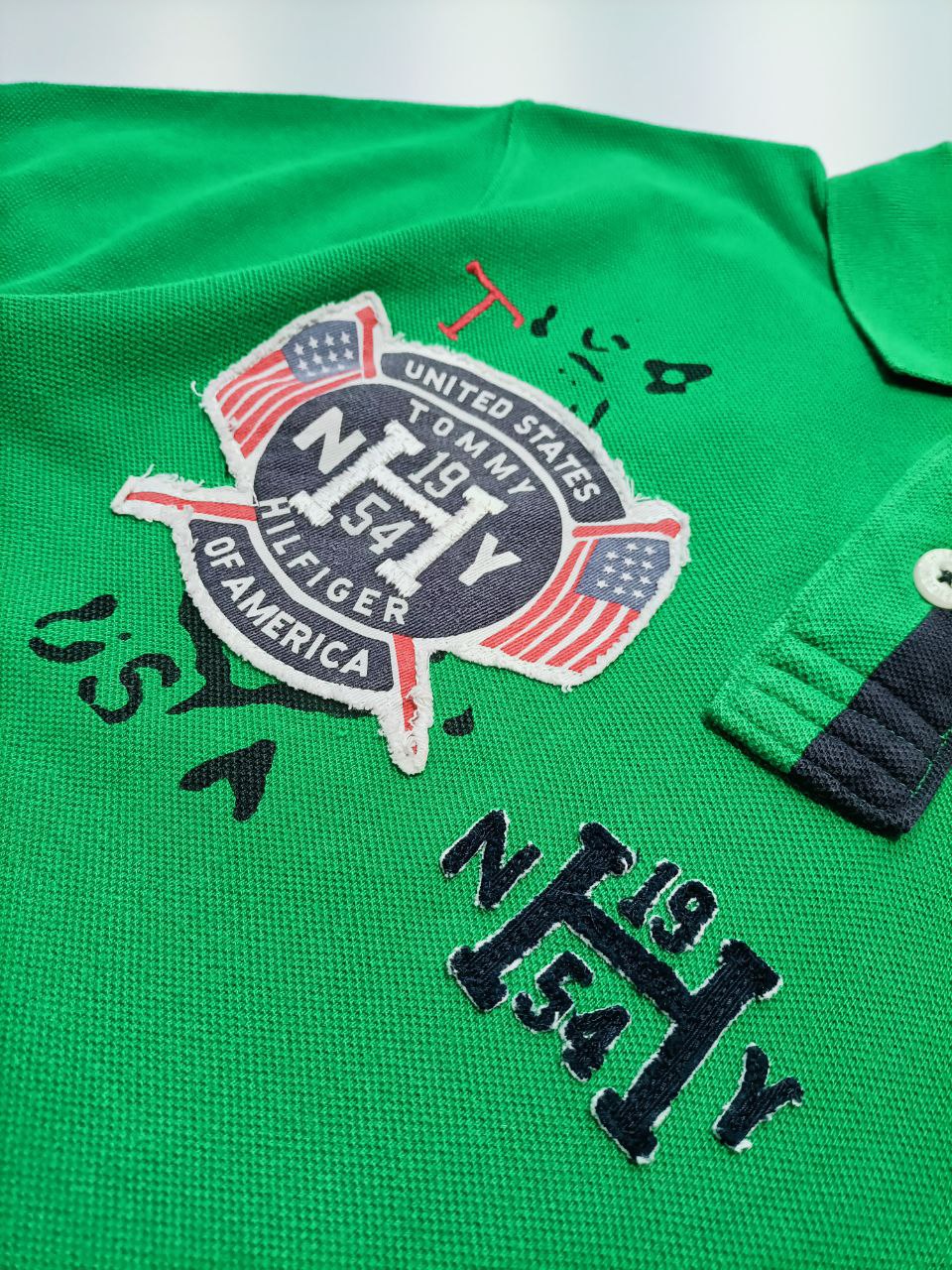 Tommy Hilfiger Polo USA Uomo (M)