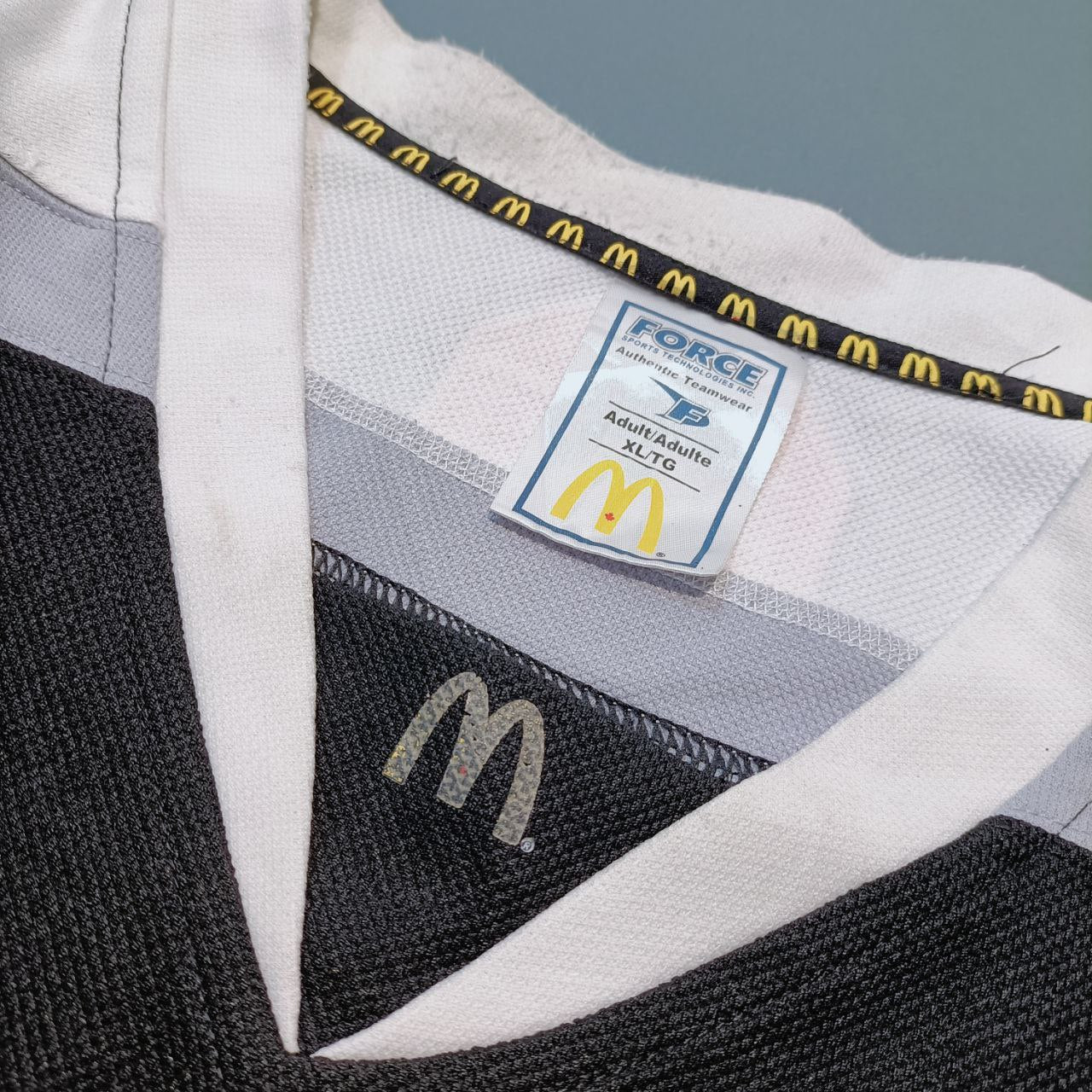Hockey Casacca McDonald's Vintage Jersey Olympics Uomo (XL)