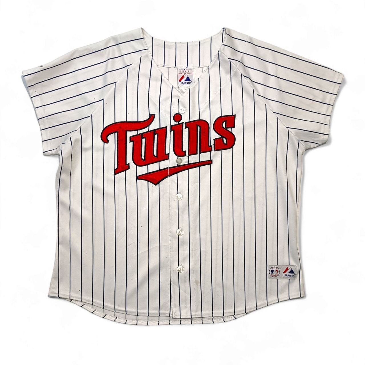 Majestic Casacca Baseball Twins Vintage USA Uomo Donna (S)