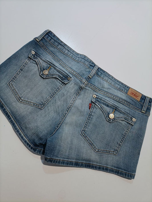 Levis Shorts Denim Pantaloncino Donna (42/44 IT)