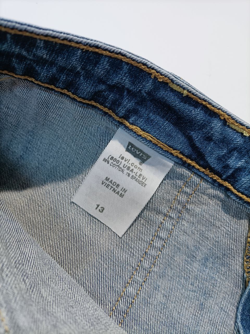 Levis Shorts Denim Pantaloncino Donna (42/44 IT)