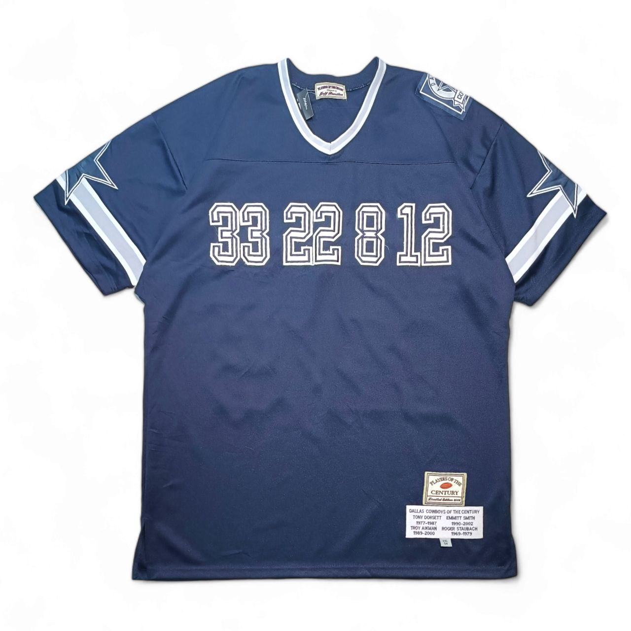 Dallas Cowboys Casacca Maglia dei Giocatori del Secolo Collection Jersey USA Football Uomo (2XL)