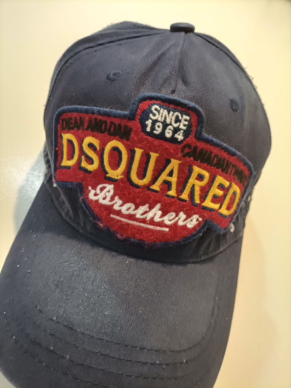 Dsquared Cappello Vintage Big Logo Uomo Donna