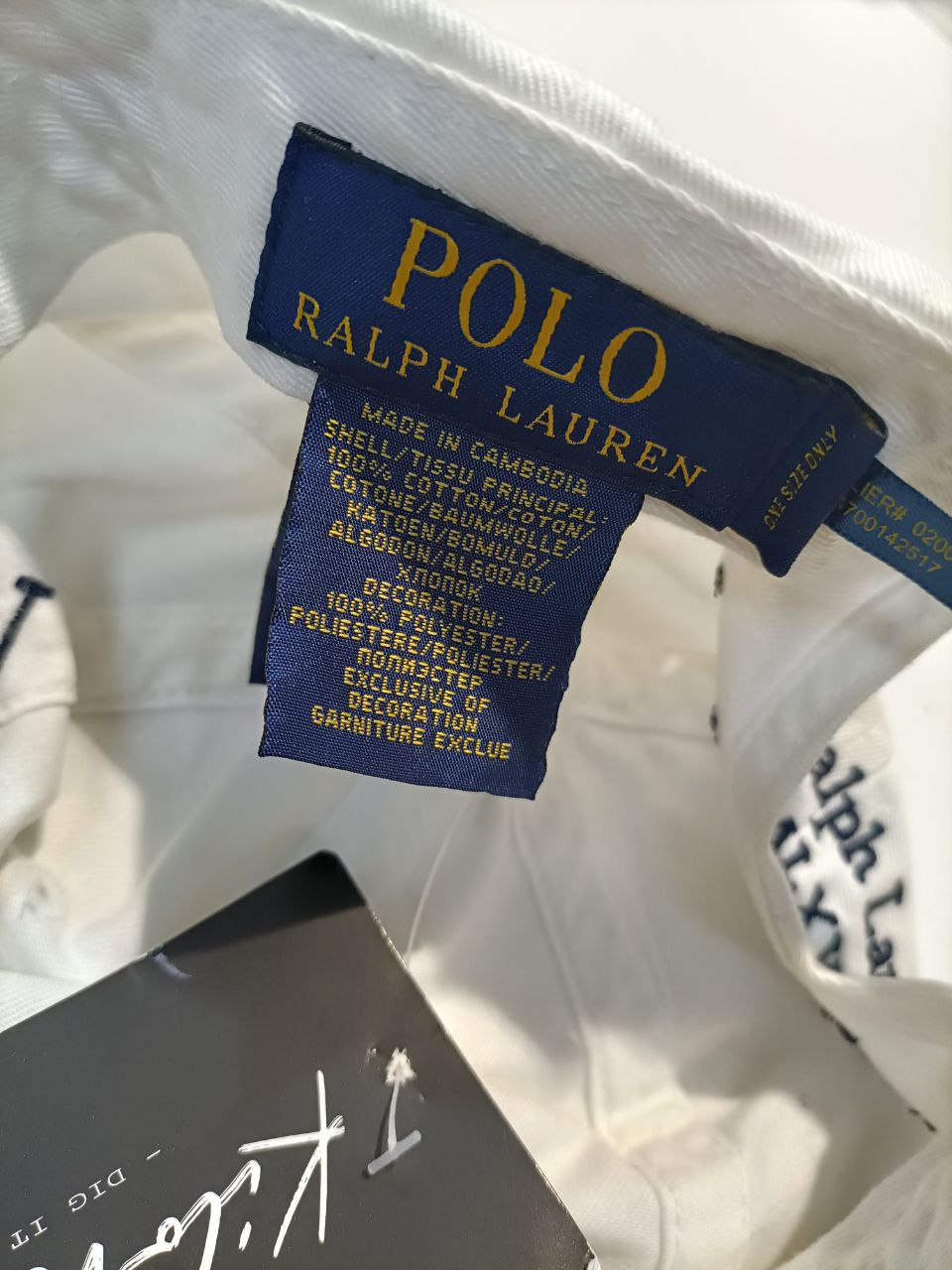 Polo Ralph Lauren Cappello Big Logo Vintage Uomo Donna