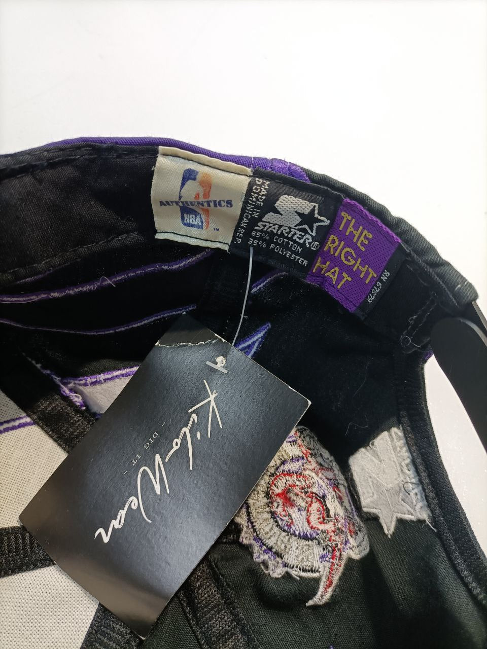 Starter NBA Cappello Vintage Hat Raptors Basket Uomo Donna
