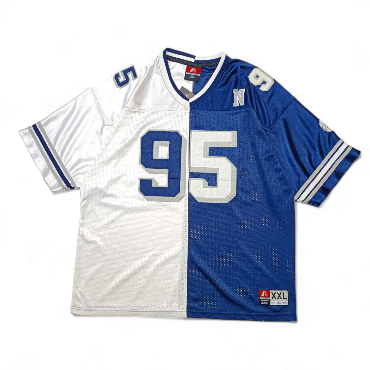 Casacca NY Athletics USA Vintage Big Logo Uomo (2XL)