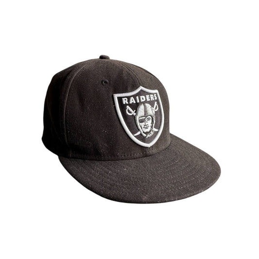 New Era Cappello Raiders USA Hat NFL Uomo/Donna (TG 7 1/4)