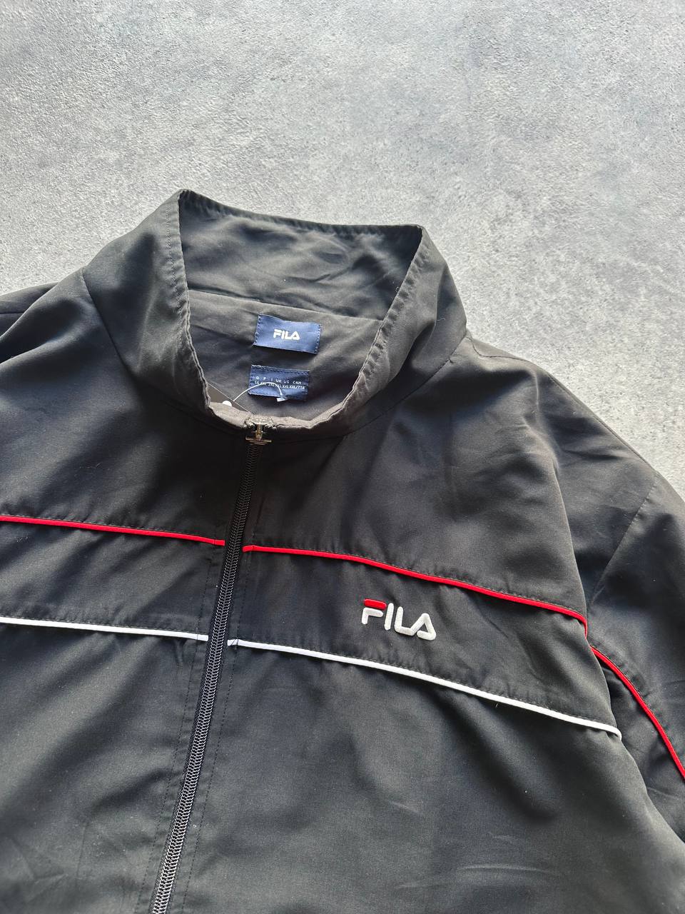 Fila Track-Top Logo Cucito Giacca Tuta Uomo (2XL)