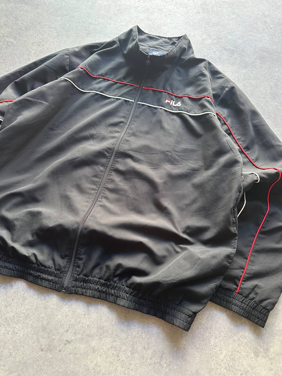 Fila Track-Top Logo Cucito Giacca Tuta Uomo (2XL)