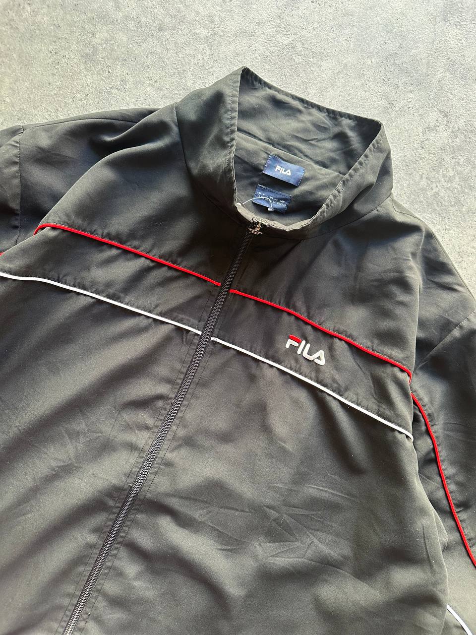 Fila Track-Top Logo Cucito Giacca Tuta Uomo (2XL)