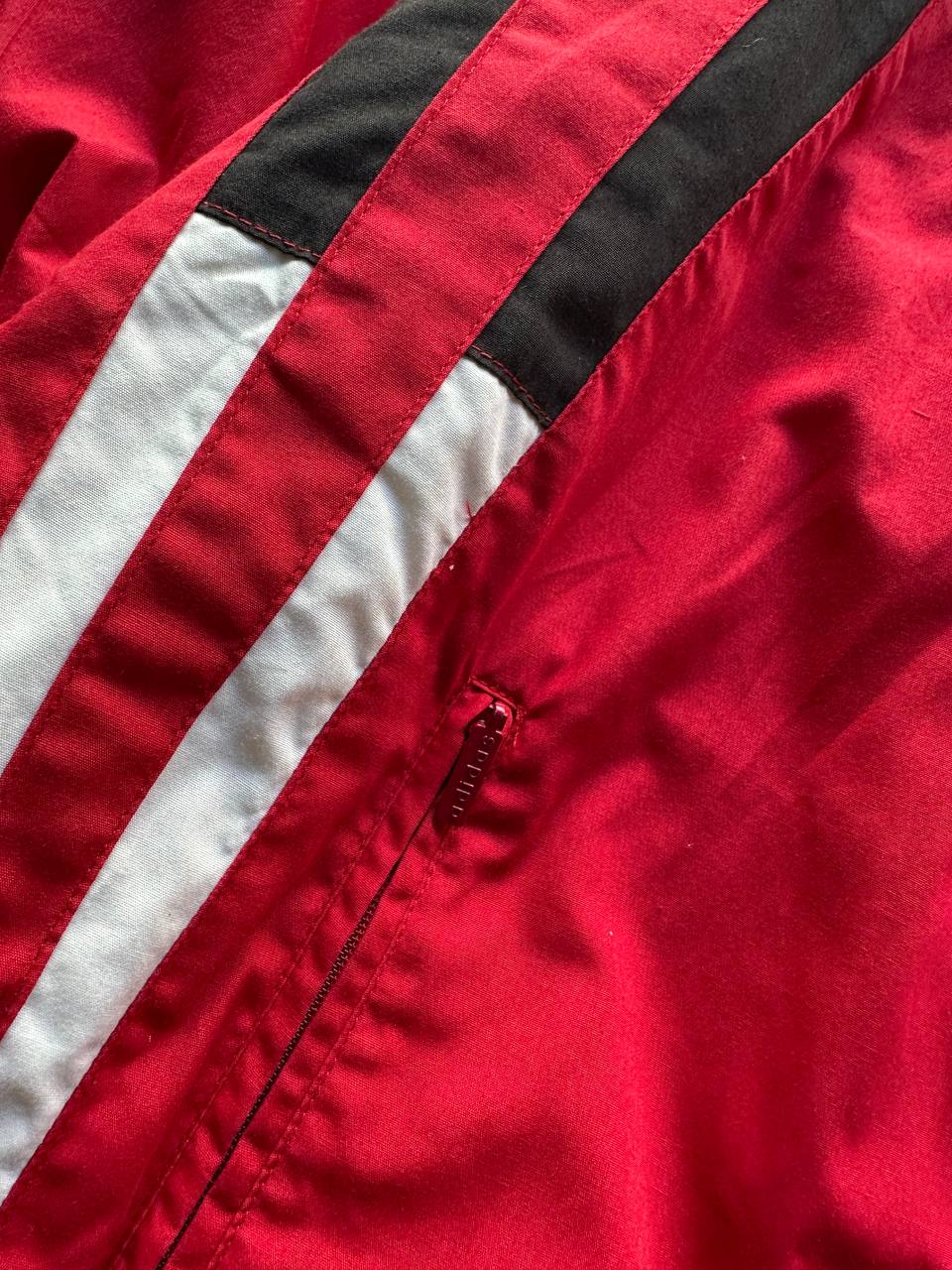 Adidas Track Top Logo Cucito Vintage Giacca Tuta Imbottita Uomo (L)