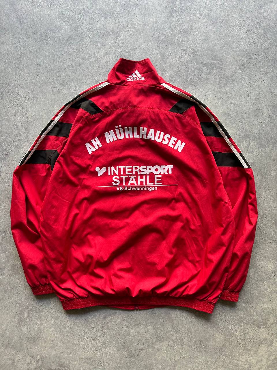 Adidas Track Top Logo Cucito Vintage Giacca Tuta Imbottita Uomo (L)