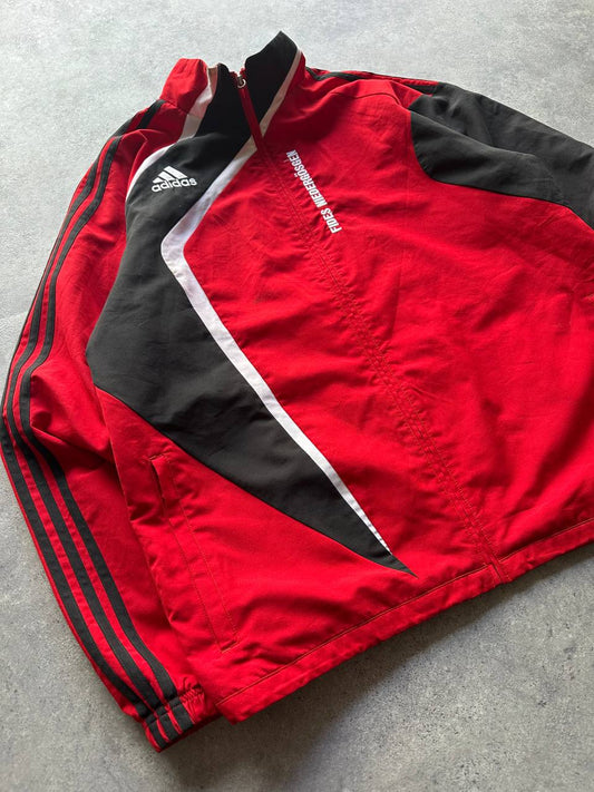 Adidas Track Top Logo Cucito Giacca Tuta Uomo (L)