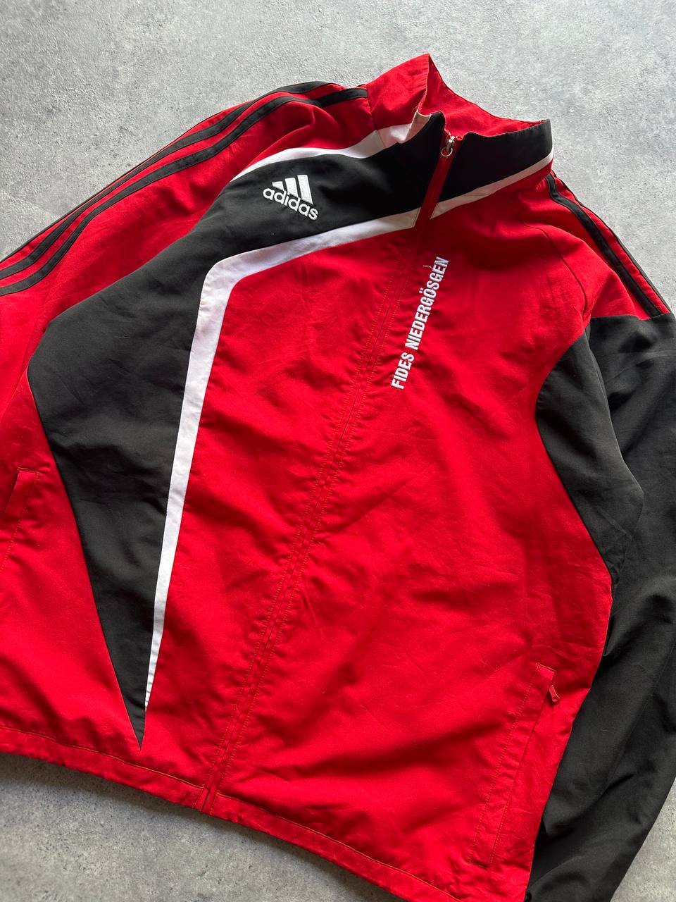 Adidas Track Top Logo Cucito Giacca Tuta Uomo (L)