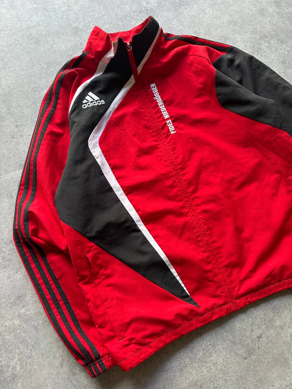 Adidas Track Top Logo Cucito Giacca Tuta Uomo (L)