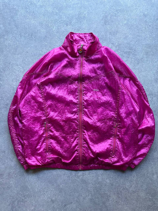 Ellesse Track Top Vintage Logo Cucito Giacca Tuta Donna (L)