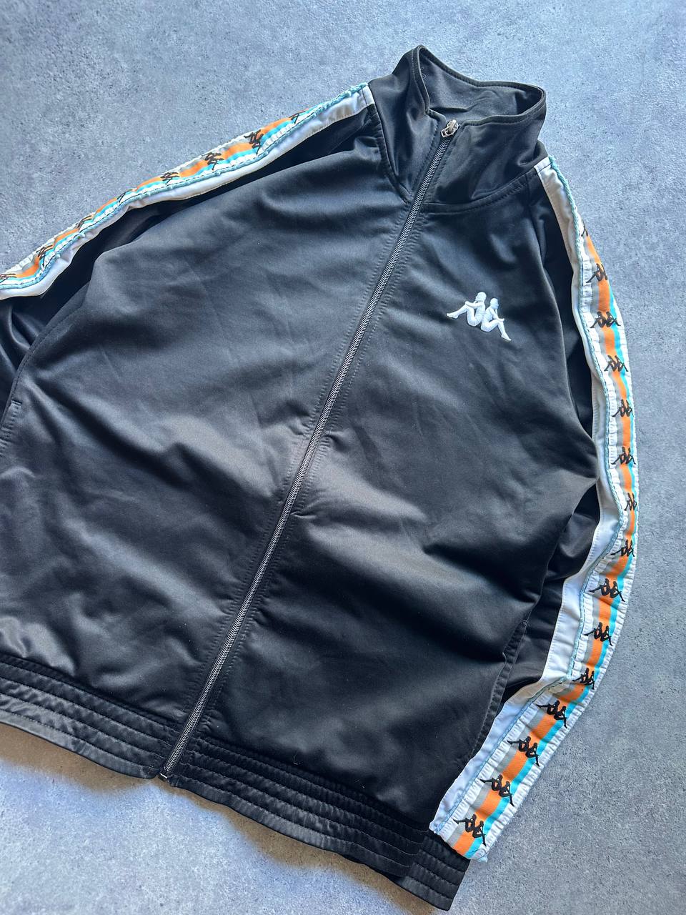 Kappa Track Top Logo Cucito Giacca Tuta Uomo/Donna (M)