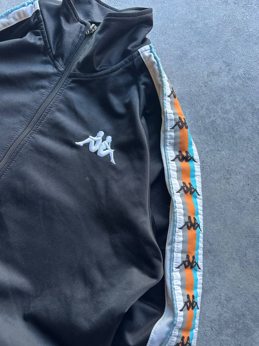 Kappa Track Top Logo Cucito Giacca Tuta Uomo/Donna (M)