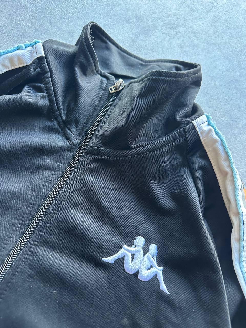Kappa Track Top Logo Cucito Giacca Tuta Uomo/Donna (M)