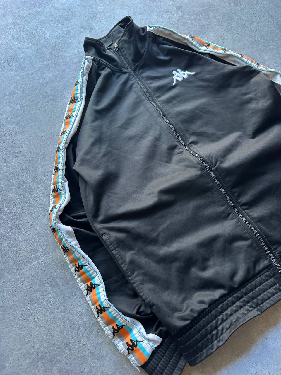 Kappa Track Top Logo Cucito Giacca Tuta Uomo/Donna (M)