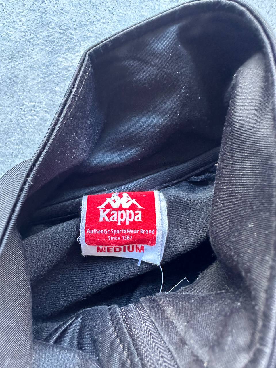 Kappa Track Top Logo Cucito Giacca Tuta Uomo/Donna (M)